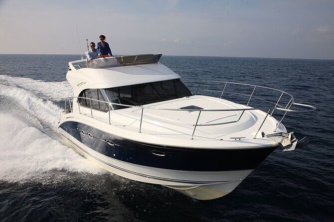 2 Hour Private Sunset Cruise on Luxury Motor Boat with Drinks - Pricing and value: $921.15 per group up to 10