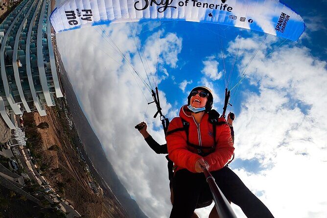 Acrobatic Paragliding Flight with Spanish Champion in Tenerife - Key things that make this flight special
