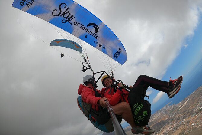 Acrobatic Paragliding Flight with Spanish Champion in Tenerife - Gear and the safety-first setup you should expect