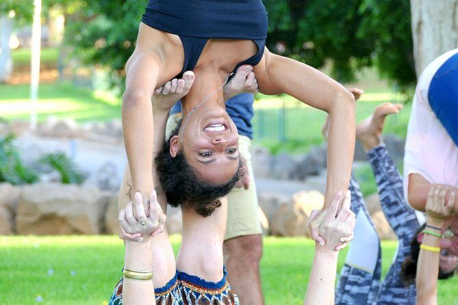 Acroyoga Tenerife Partner Yoga class - Getting to Acrosense in central La Laguna