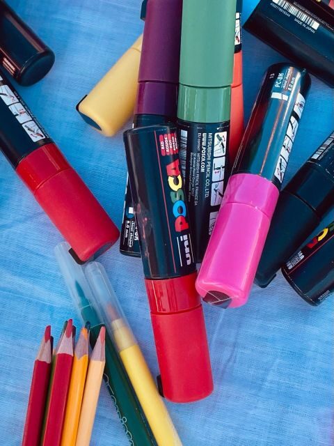 Artistic & Creative Workshop in El Médano - Drawing on paper and beyond: the “materials included” advantage