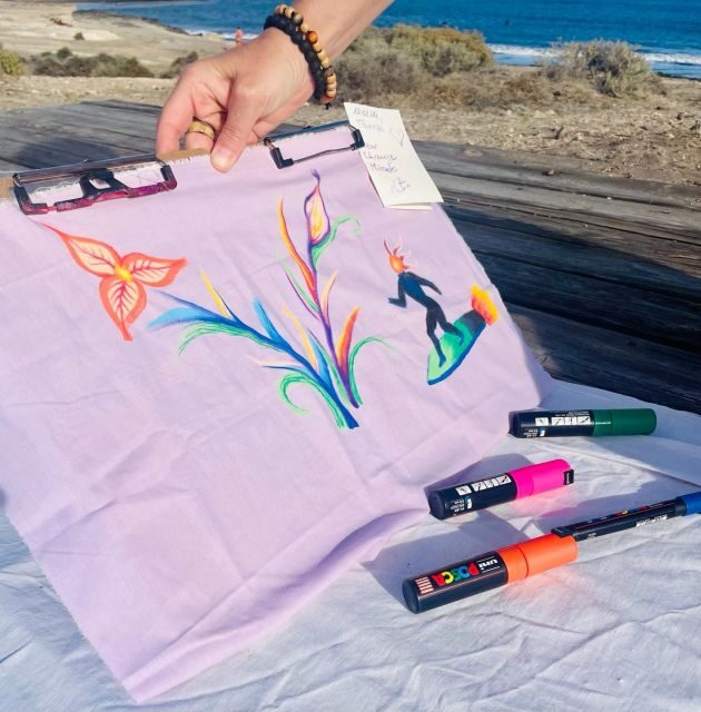 Artistic & Creative Workshop in El Médano - Tenerife outside matters: using nature to stay in the moment