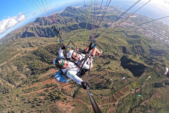 BRONZE tandem paragliding flight in South Tenerife, free pick up - The Best Bits You’ll Care About