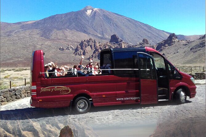 Cabrio Bus Full Day Guided Tour of Teide (SOUTH ONLY) - Mount Teide in the UNESCO Las Cañadas: 3 hours in the “small human” zone