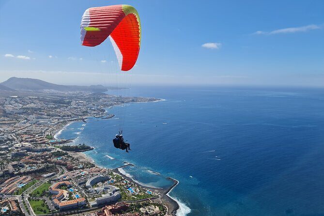 Costa Adeje paragliding, the best tandem flight in Tenerife - Photo and Video: How to Decide If It’s Worth the Extra €30