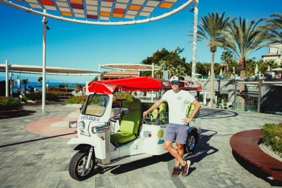 Costa Adeje: Tuk Tuk Tour - Where You Meet: Best Jacaranda and the First Hops