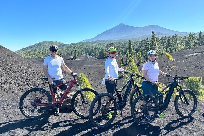 E-bike Ride at Chinyero Natural Reserve - on premium bikes - Arenas Negras and Tenerife Views: The Reward After the Rough Stuff