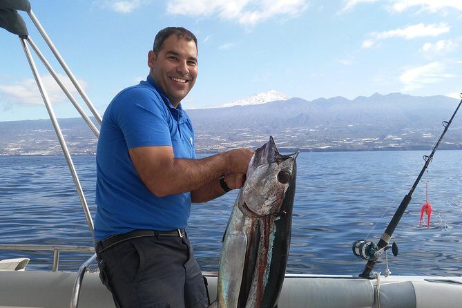 Fishing trip, Tenerife Sea Passion - Getting there and boarding: Playa San Juan pier, mobile ticket, and one simple checklist
