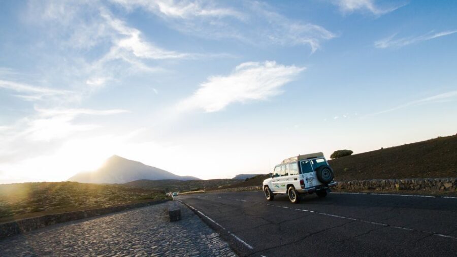 From Playa de las América: Half-Day Jeep Safari Tour - Teide National Park stops: enough time to look, not enough to linger forever