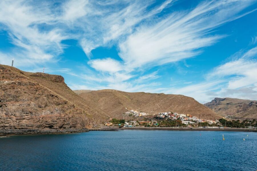From South Tenerife: La Gomera Island Day Trip with Lunch - San Sebastián de La Gomera and the church of Asunción