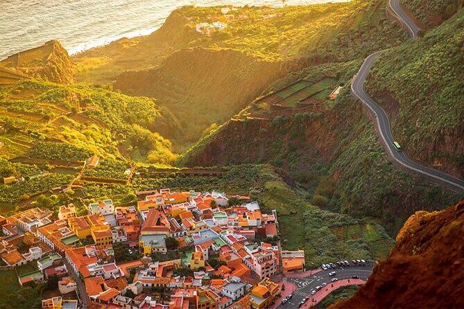 Full Day Guided Tour to La Gomera from Tenerife - Agulo and Las Rosas: the green balcony with El Teide in view