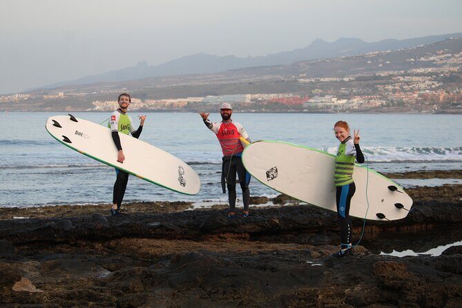 Group Surfing Lesson at Playa de las Américas, Tenerife - Playa de las Américas Surf Lesson: What You Actually Do
