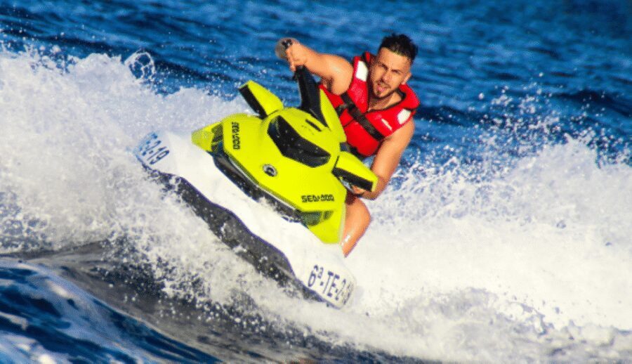 Las Galletas, Tenerife: Jet-ski Safari - The guided route around Tenerife’s south coast