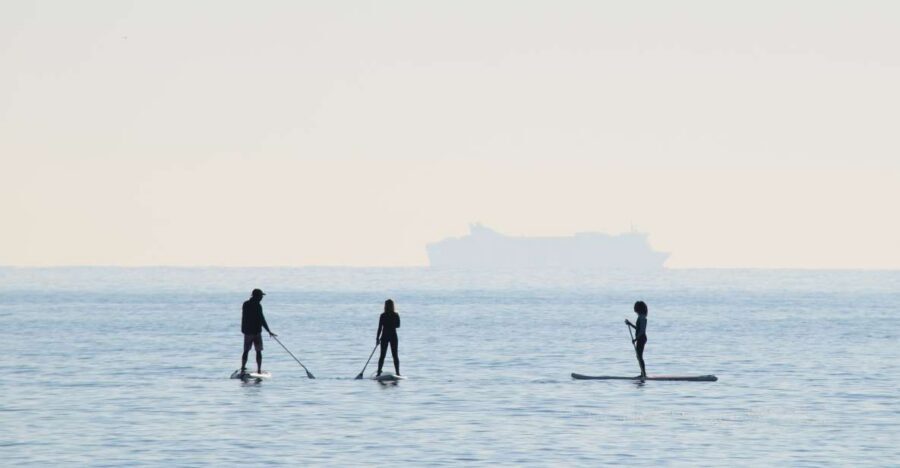 Los Cristianos: Stand Up Paddle Board Lesson - Finding La Aleta in Los Cristianos (so you start on time)