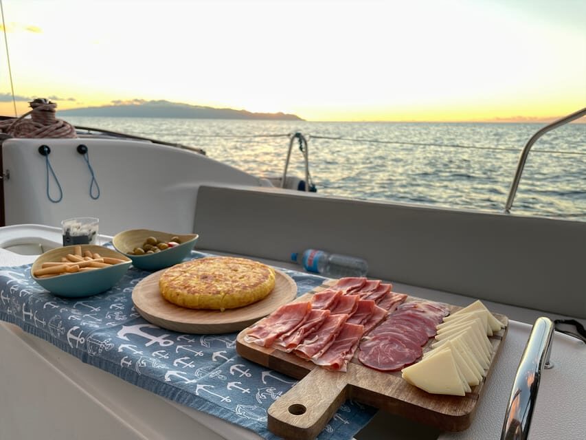 Los Gigantes: Private Sailing Tour with Swim, Drink, & Tapas - Getting on board at Muelle Deportivo La Marina Dock 1
