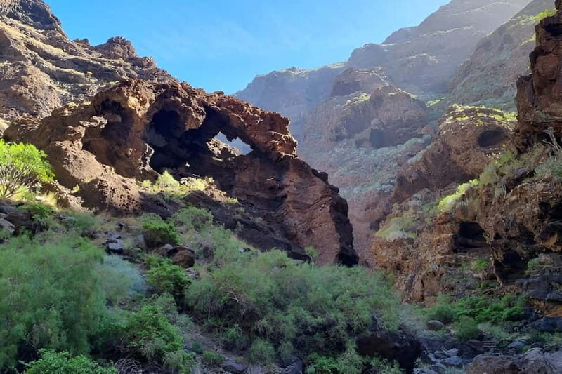 MASCA GORGE Trail: Guided Hike - The descent through Masca Gorge: timing, terrain, and what the guide points out