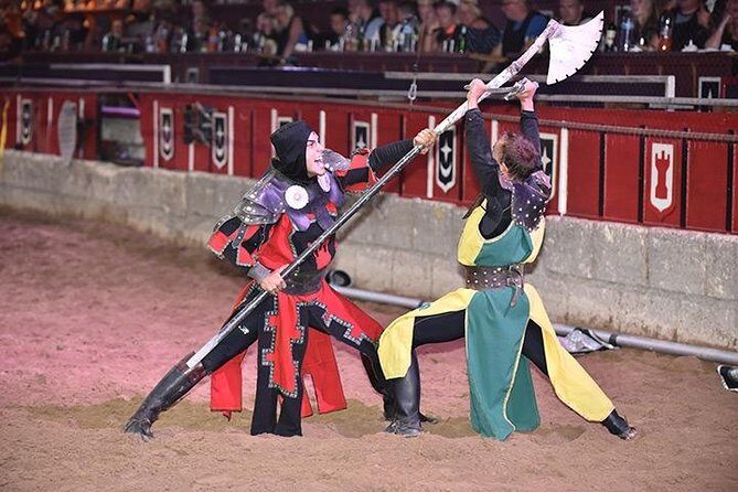 Medieval Show and Dinner at Castillo San Miguel with Transfer - The Tournament Hall Show: Jousting, Swordplay, and Real Horse Skills