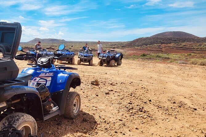 OFF-ROAD QUAD TRIP, great sensations and adrenaline! - The off-road ride: fast sandy track time and safety-first guidance