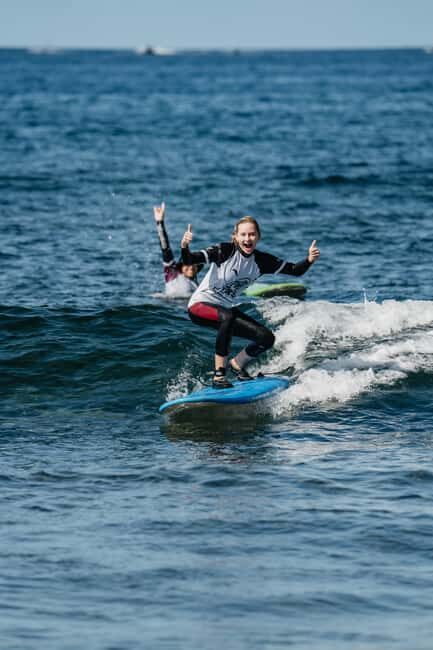 Playa de las Américas : Group Surf Lesson - Playa de las Américas Surf: Waves That Help You Progress