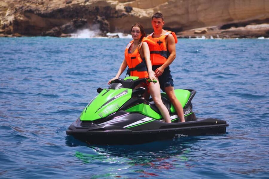 Puerto Colón: Kawasaki Jet Ski Tour Along Tenerife's Coast - Key things that make this jet ski tour feel worth it