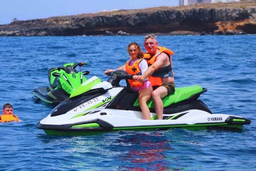 Puerto Colón: Kawasaki Jet Ski Tour Along Tenerife's Coast - What you’ll see: cliffs, coves, beaches, and sea life chances