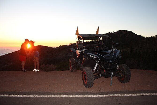 Puerto de la Cruz: Buggy Teide Sunset National Park - Teide National Park: standing at the base of a giant