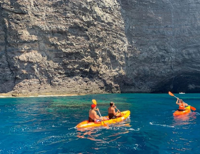 Punta de Teno: Kayak Safari overlooking Los Gigantes Cliffs - How the 1.5-hour experience unfolds: Punta de Teno, the Teno coast, then back again