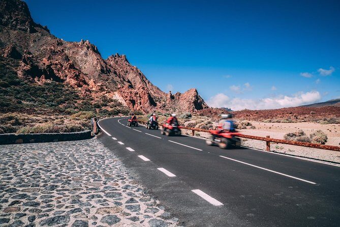 Quad Tour Volcano Teide in Tedie Natioanal Park - Getting to Teide: the quad ride and its pacing