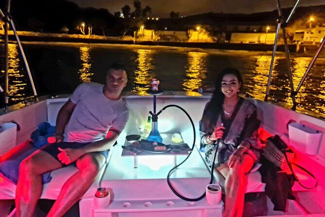 Romantic night ocean boat trip for 2 - La Caleta lagoon: the stop that turns cruising into a moment