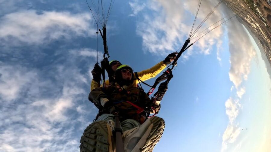 Santa Cruz de Tenerife: Acrobatic Paragliding Flight - Getting ready: safety briefing, equipment, and the short walk to takeoff