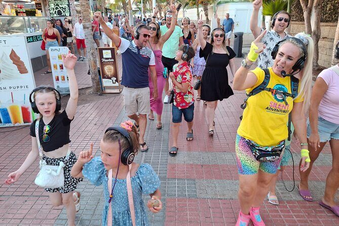 Silent Disco Walking Tours - The Hosts Make It: Jenny, Chris, and Tilly Keeping the Fun Flowing