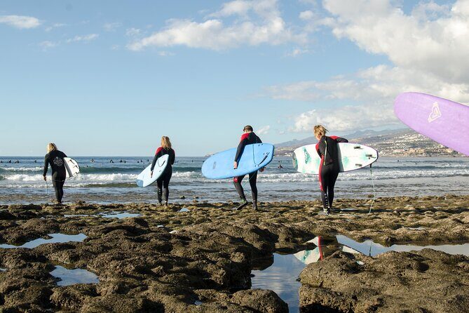 Small Group Surf Lesson in Playa de las Americas - Coaching styles you might experience: Oli, Anne, Airam, Santiago, Raph