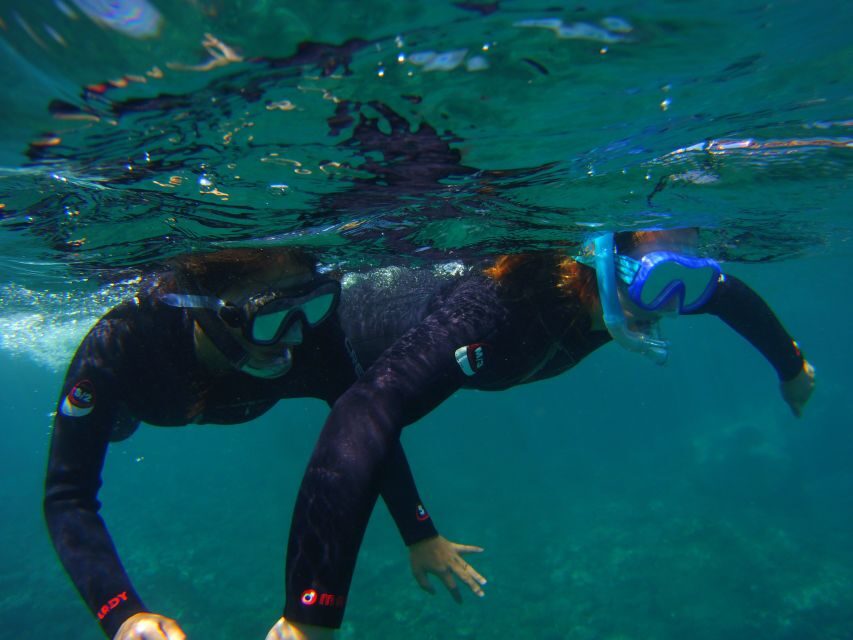 Snorkeling in a Volcanic Bay - The 10-minute safety briefing at Las Galletas