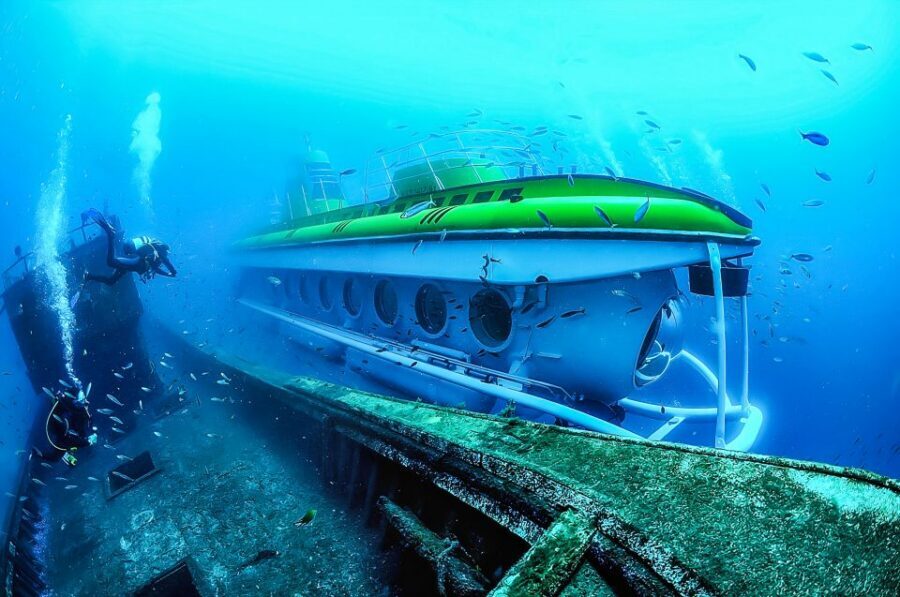 Southern Tenerife: 50-Minute Submarine Dive - Inside the submarine: windows, seats, and audio that actually helps