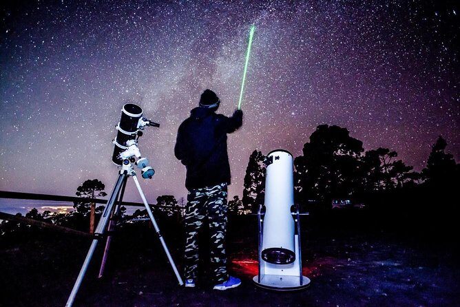 Stargazing Experience with Dinner & Drinks - Mount Teide After Dark: Planets, Galaxies, and Telescope Tips