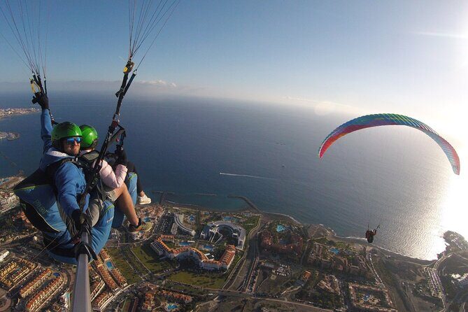 Tandem Paragliding Flight in Costa Adeje from 1100m - Key Highlights