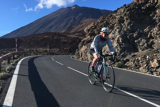 Teide road bike climb from PdC - The views make the work worth it (especially before the park)