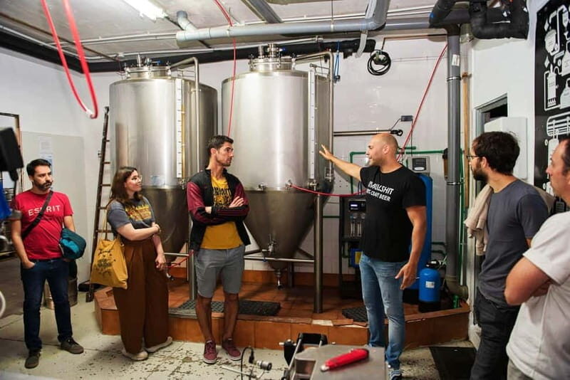 Tenerife : Brewery guided tour with tasting at TACOA Brewery - Choose your option: beer only, cheese board, or lunch