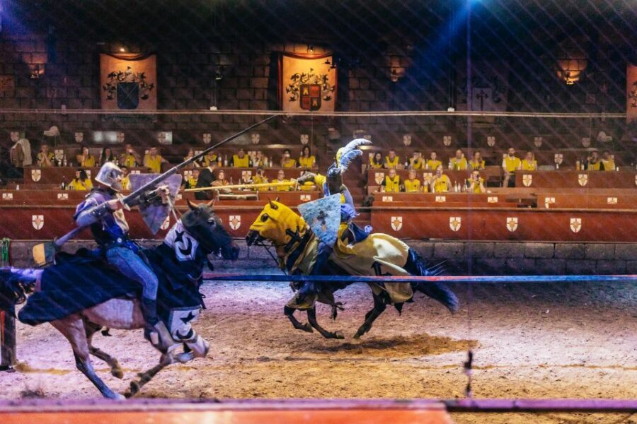 Tenerife: Castillo San Miguel Medieval Show with Dinner - Timing and getting there: doors open 18:30, show starts 19:30