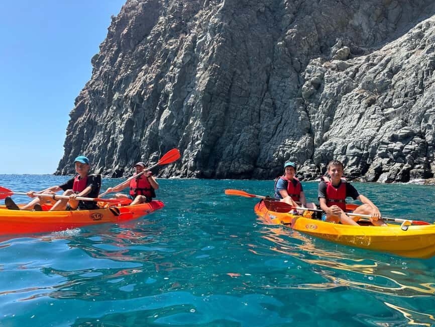Tenerife: Kayak and Snorkeling Tour with Marine Life - The 3-hour flow: briefing, hikes, photos, and a sea-only snorkel pause