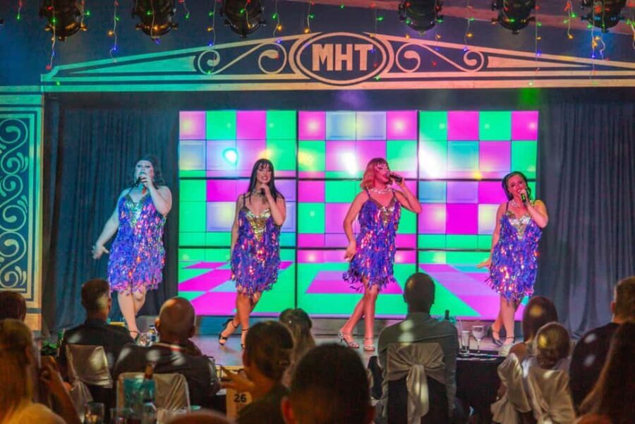 Tenerife: MHT - Music Hall Tavern Comedy Drag Dinner Show - Seating and visibility: where you might win or miss the view