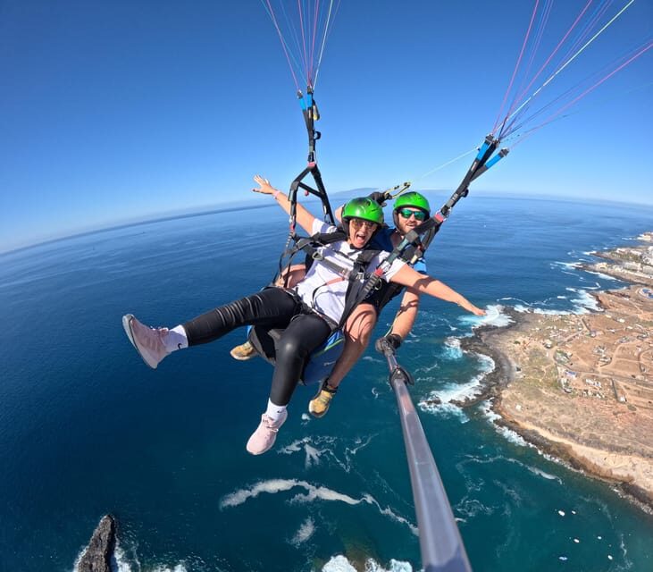 Tenerife: Tandem Paragliding in Adeje with hotel transfer - Landing Near La Caleta: What to Expect at Touchdown