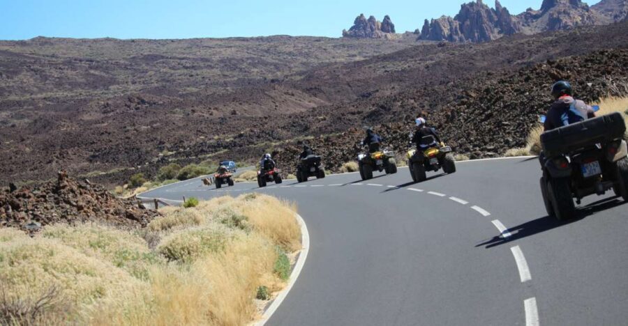 Tenerife: Teide National Park Quad Bike Tour - Boca Tauce and the Teide payoff at 1,980 meters