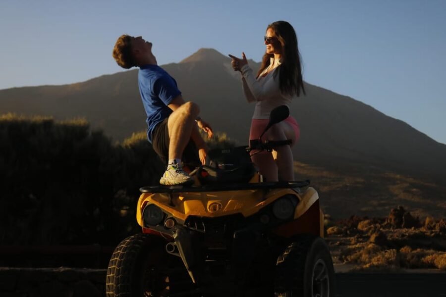 Tenerife: Teide Volcano Sunset Quad Bike Tour with Drinks - Timing: why 3 hours can feel like a whole evening