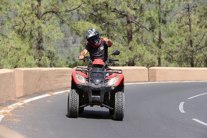 Tenerife Volcano Quad Tour - The viewpoint at about 2,000 metres: where the Teide magic happens