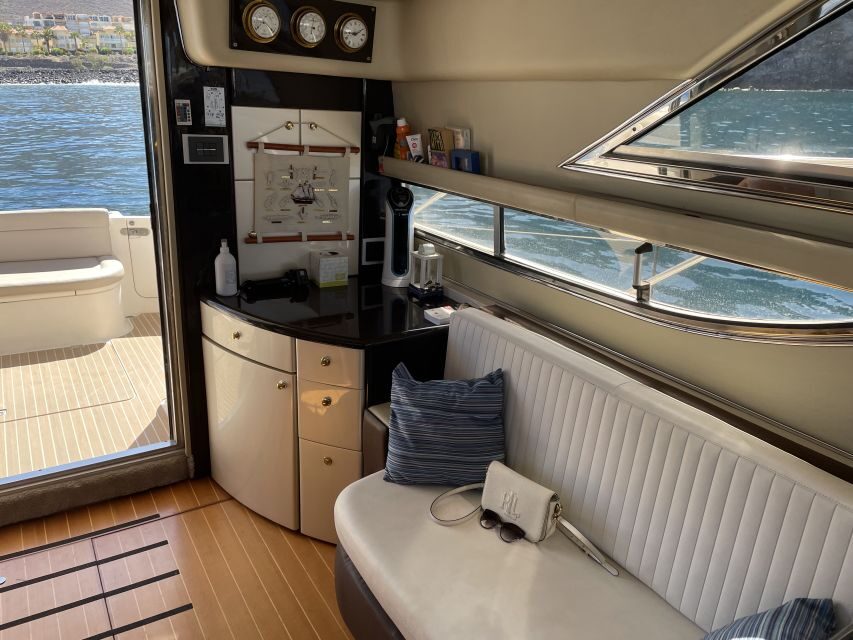 Tenerife: Whales and Snorkeling Tour on a Luxury Yacht - Swimming and snorkeling: the remote bay where the water goes clear