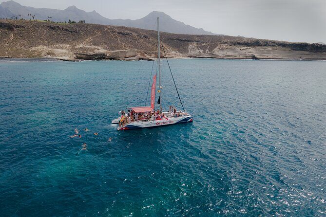 Watching and Listening Whales visiting Los Gigantes&Masca. Food&drinks included - Los Gigantes cliffs from the water: the view does the talking